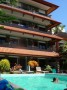 When you were laying at the pool of "Puri Tanah lot" this was the view upwards to the balconies